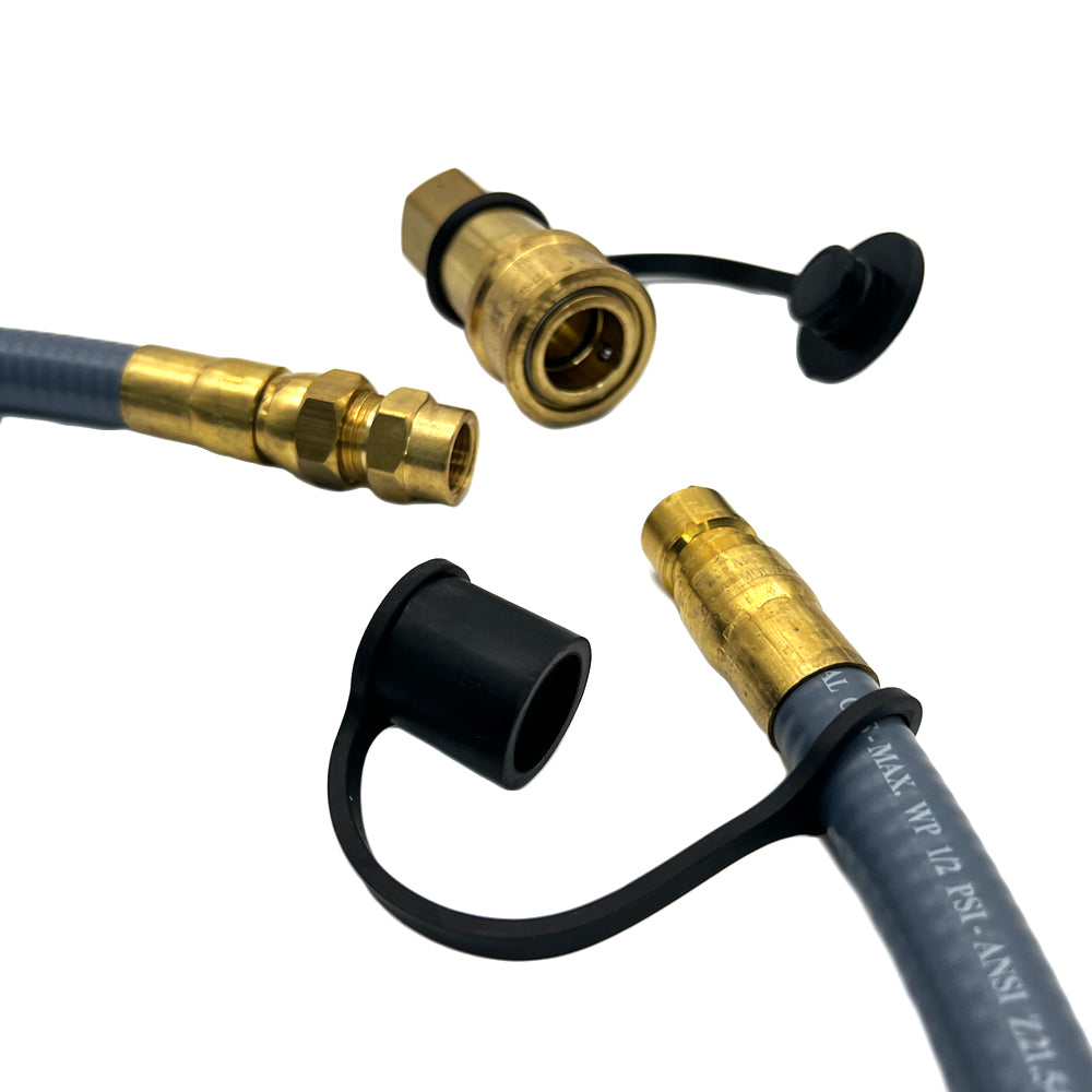 10 ft. Natural Gas Hose and Regulator Conversion Kit