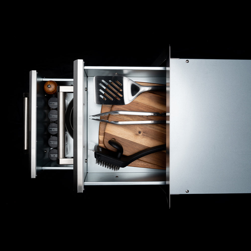 Built-in Vertical Double Drawers (5” / 10”)