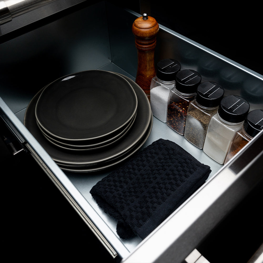 Built-in Vertical Double Drawers (5” / 10”)