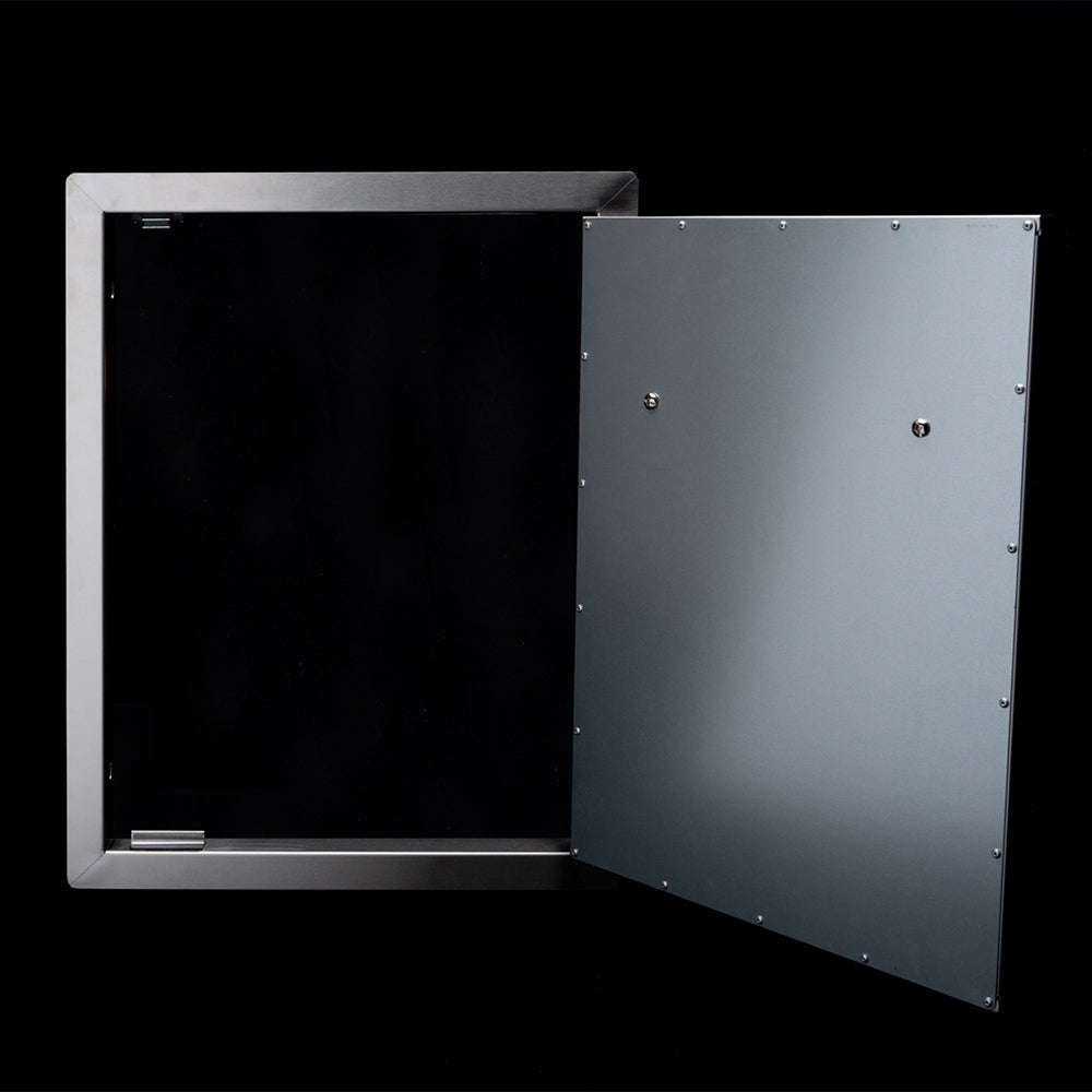 Built-in Single Access Grill Cabinet (18”)