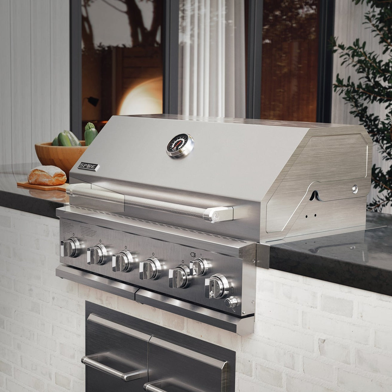 3660R 36 in. Built-In Gas Grill Head