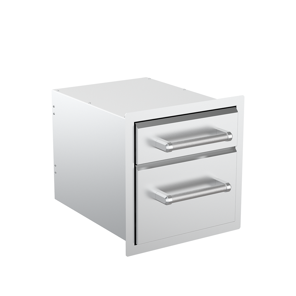 Built-in Vertical Double Drawers (5” / 10”)