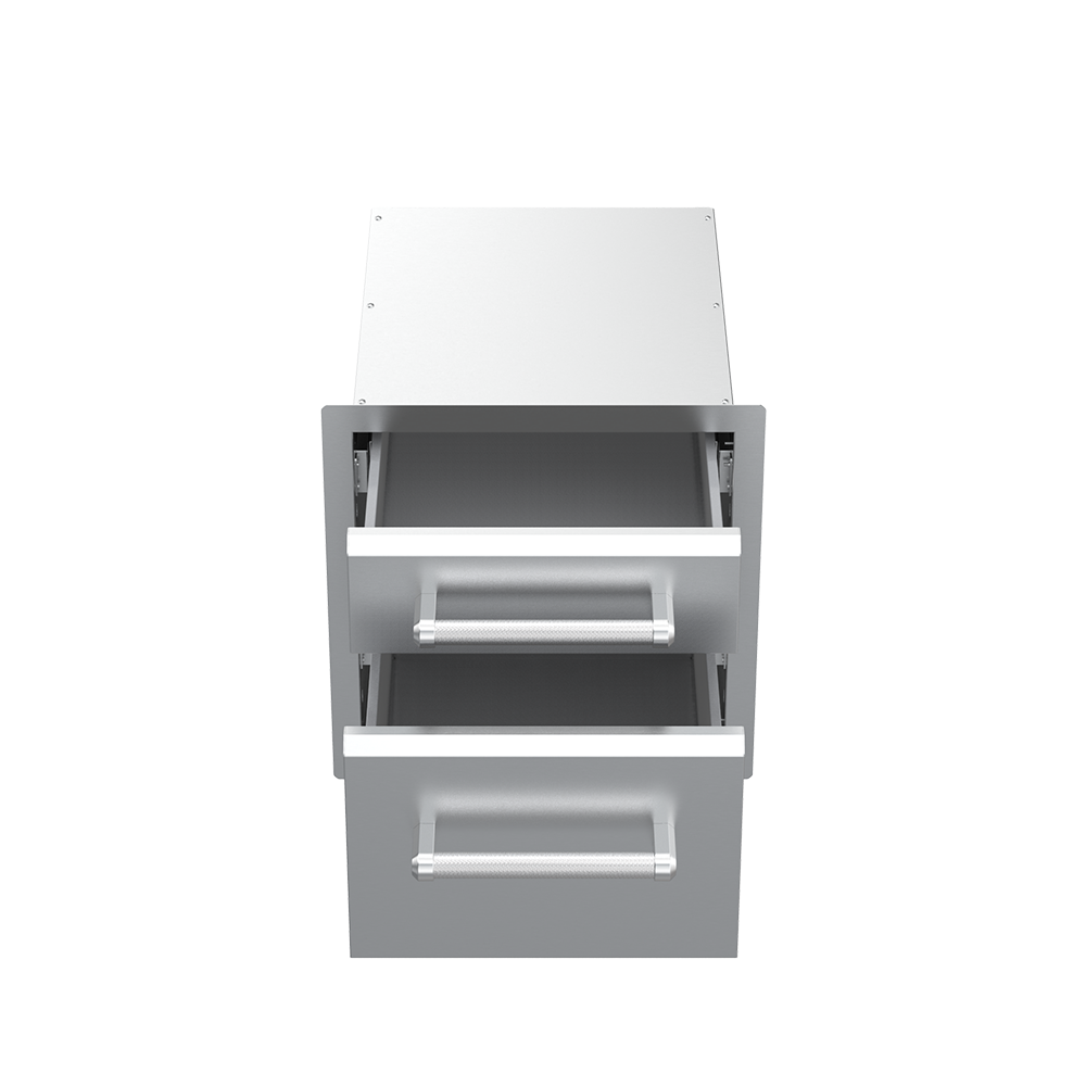 Built-in Vertical Double Drawers (5” / 10”)