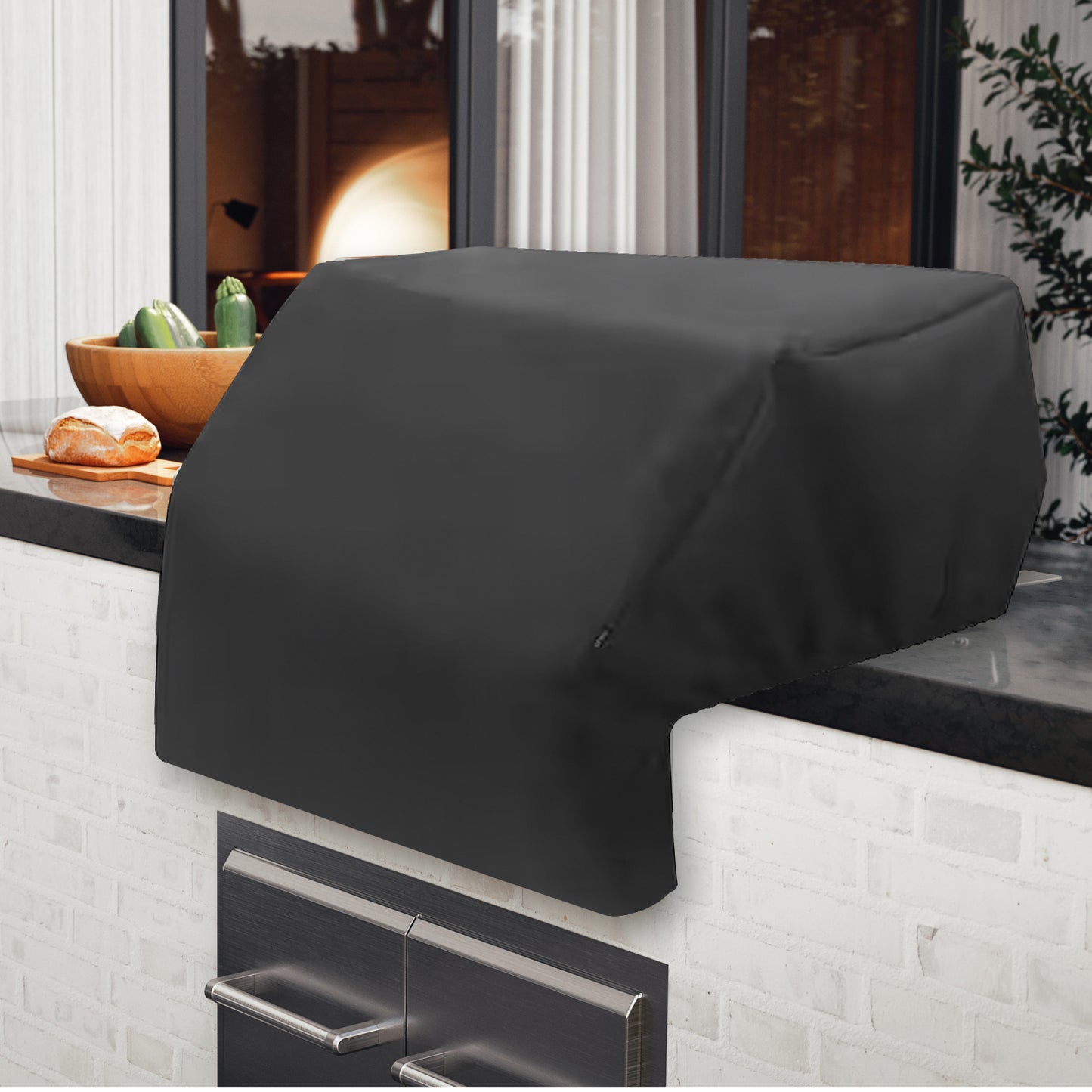 
                  
                    6-Burner Built-in Island Grill Head Cover (Black)
                  
                