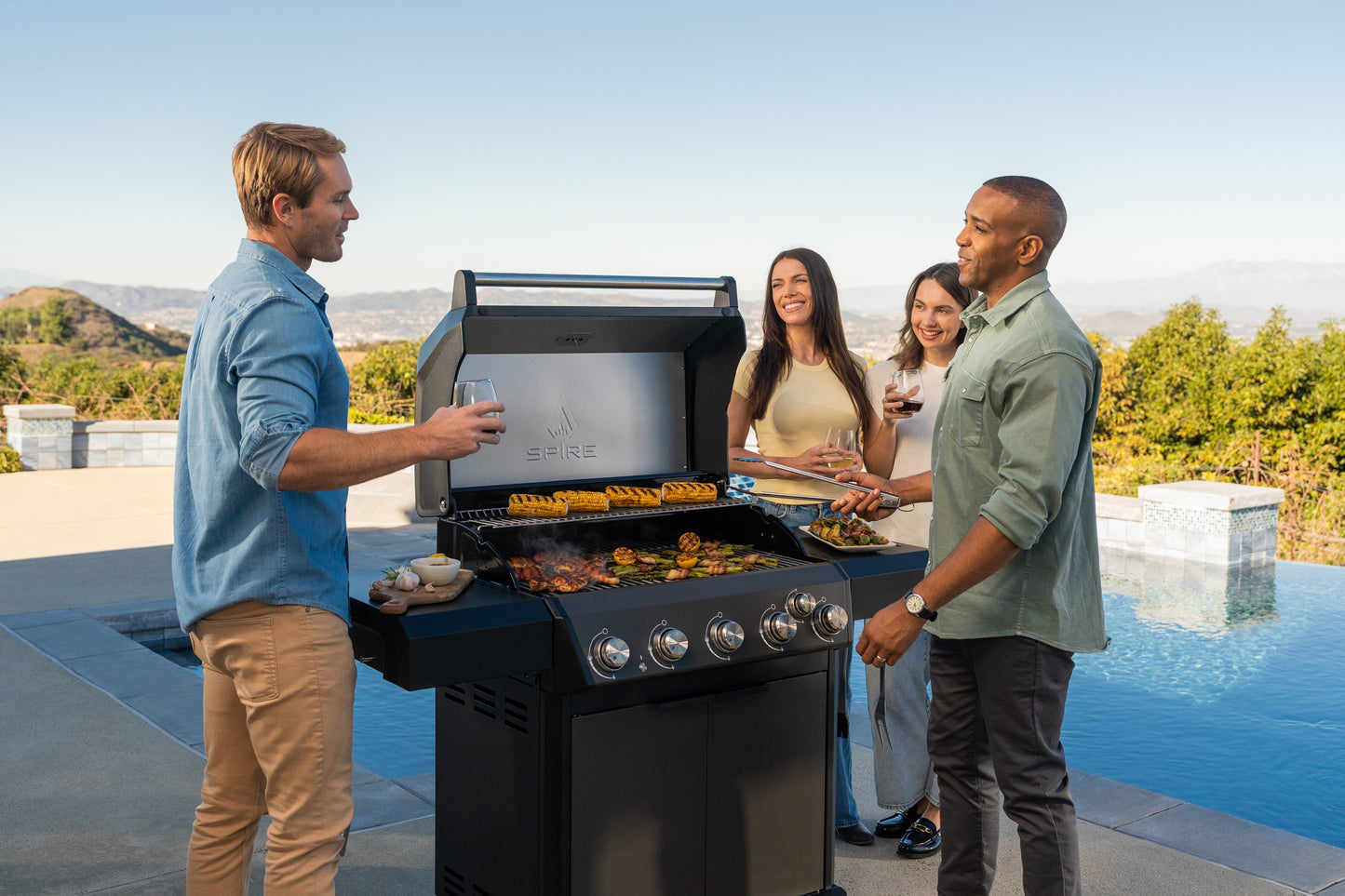 
                  
                    Spire 550X 6 Burner Dual Fuel Gas Grill with Cover
                  
                