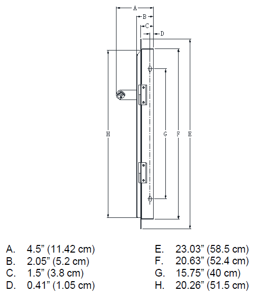 Double Access Built-in Grill Cabinet (33”)